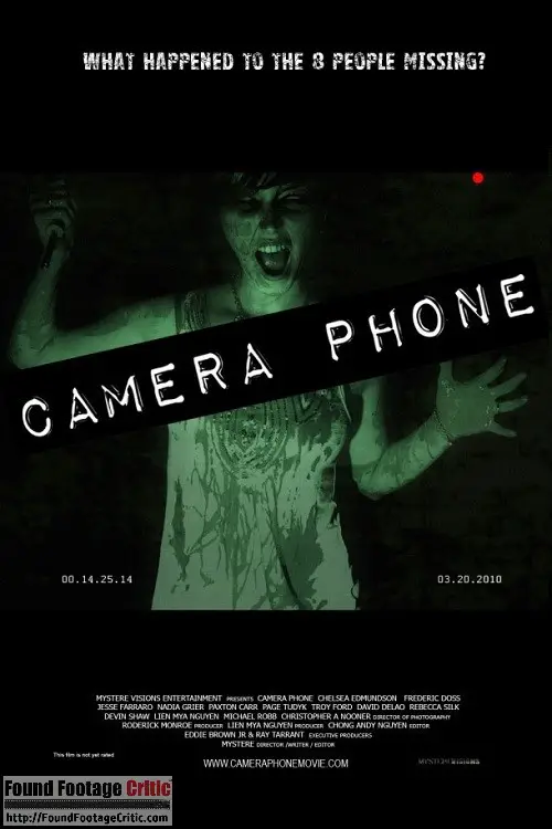 Camera Phone (2012) - Found Footage Films Movie Poster (Found Footage Horror)