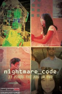 Nightmare Code (2014) - Found Footage Films Movie Poster (Found Footage Horror)