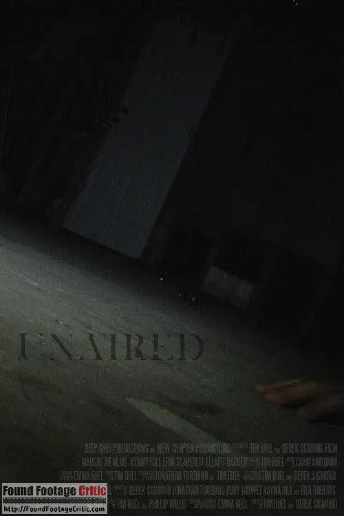 Unaired (2009) - Found Footage Films Movie Poster (Found Footage Horror)