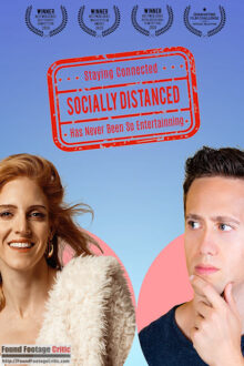 Socially Distanced (2020) - Found Footage Web Series Poster (Found Footage Comedy Series)